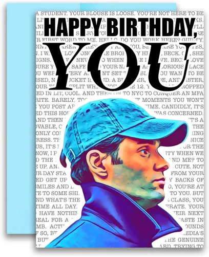 Miniatura 3 de You Inspired Joe Goldberg - Tarjeta de cumpleaños de 5 x 7 pulgadas con sobre