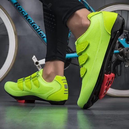 Miniatura 6 de Men's Indoor Cycling Shoes Compatible with Peloton Bike Shoes Cycling Shoes with Delta Cleats Clip Outdoor Pedal SPD Road Bike Shoes