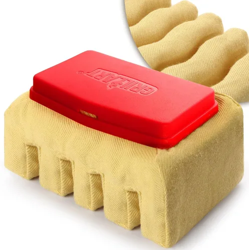 Miniatura 10 de GRILLART Cepillo para parrilla sin cerdas. Cabezal de limpieza reemplazable SteamWizards para barbacoa, herramienta raspadora única de ajuste