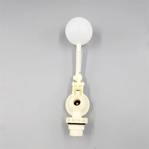 Miniatura 2 de Liquid Water Level Control DN15 1/2" DN20 3/4" DN25 1" BSPT Thread Plastic Float Valve Ball Tank Pool Adjustable float valve(DN15)