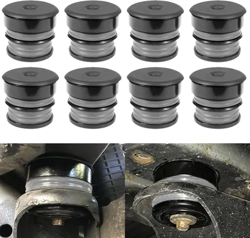 Miniatura 10 de Kit de montaje de cuerpo de silicona para Ford F-250 / F-350 Crew Cab 2008-2016, kit de 8 bujes de montaje en cuerpo de silicona para mejorar