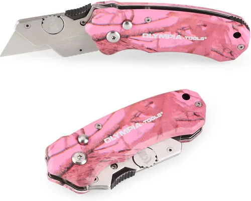 Miniatura 8 de Olympia Tools Cuchillo utilitario de acero inoxidable Turbofold 33-125
