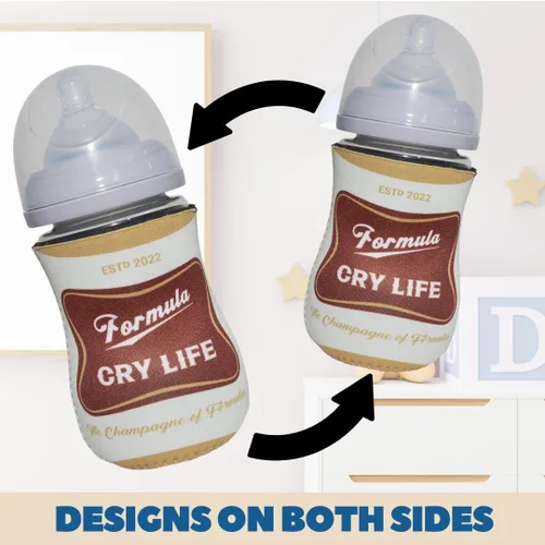 Miniatura 3 de Fundas temáticas de cerveza americana para biberones de bebé - Regalo divertido para nuevos padres y fiestas de bebé