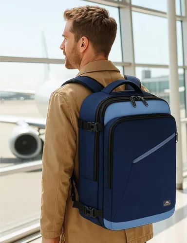 Miniatura 113 de MATEIN - Mochila de viaje extragrande de 10.56 galones, mochila de viaje ampliable apta para aerolíneas, para viajeros de fin de semana, hombres