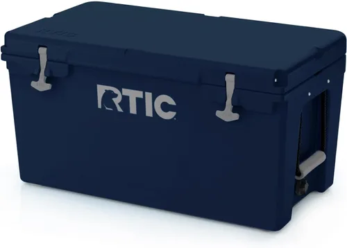 Miniatura 8 de RTIC - Hielera ultra resistente portátil de 65 cuartos de galón, tipo baúl, con aislamiento, para playa, bebidas, camping, picnic, pesca, barco