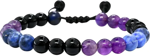 Miniatura 41 de Pulsera del zodiaco de cristales curativos