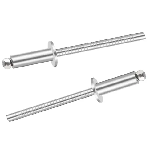 Miniatura 10 de 90 remaches ciegos de aluminio con brida grande, 3/16 pulgadas x 5/8 pulgadas, diámetro de brida 5/8 pulgadas (0.630 in), kit surtido de remaches