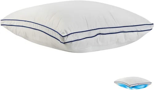 FOMI Almohada grande para dormir de agua de alta calidad, almohada ajustable y de apoyo para una firmeza preferida, diseño ortopédico cómodo para
