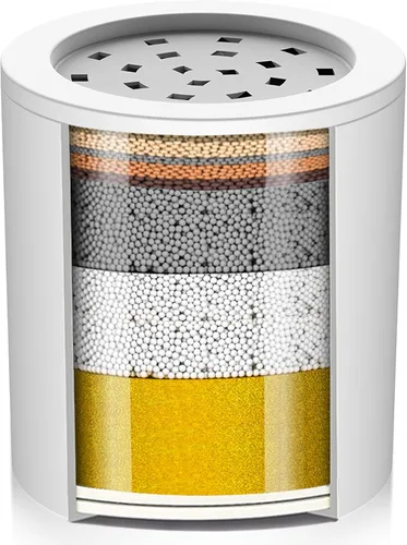 Cobbe Cartucho de filtro de ducha de 20 etapas para filtros de regadera de agua dura, 1 paquete de cartuchos reemplazables, filtro de agua de ducha