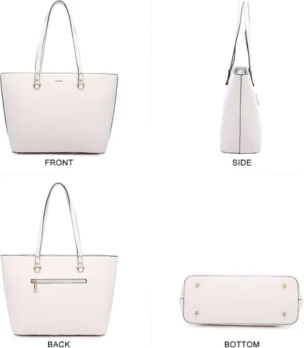 Miniatura 2 de Juego de 3 bolsas de mano para mujeres bolsa tote para llevar colgada del hombro, bolso satchel y bolso hobo