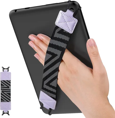 Miniatura 9 de MoKo Correa de mano de seguridad para tablet de 9 a 11 pulgadas, iPad/IP-ad Pro/iPad Air/Kindle Fire HD/Samsung, correa de mano versátil de alta