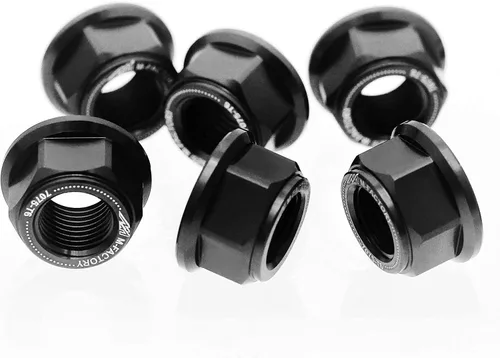 Miniatura 3 de MC MOTOPARTS Tuercas de piñón trasero de carreras CNC negras compatibles con GSX-R 750 GSXR1000 GSF1200 SV650 Vstrom 650 TL1000R