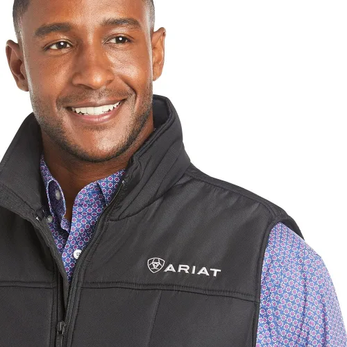 Miniatura 3 de Ariat Chaleco Crius para hombre, Negro