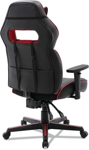 Miniatura 5 de Alera BT-51593RED Silla ergonómica para juegos de 15.91 pulgadas a 19.8 pulgadas de altura del asiento, estilo carreras, color negro/rojo