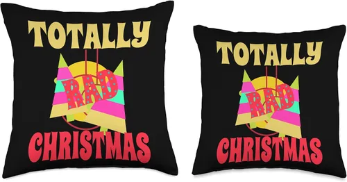 Miniatura 3 de Totally Rad - Almohada para disfraz de Navidad de los años 80, estilo retro de los años 80