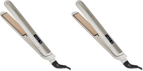 Miniatura 11 de Remington Shine Therapy - Alisadora de cabello de 2 pulgadas, plancha alisadora infundida con aceite de argán y queratina, plancha alisadora