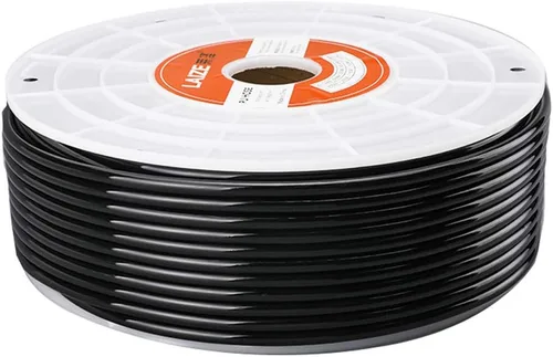 Beduan Tubo de tubo neumático, 0.157 in x 0.098 in, negro, 541 pies/541.3 ft, tubo de manguera de poliuretano para transferencia de fluidos
