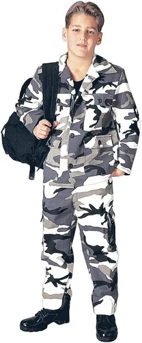 Miniatura 5 de Rothco Kids Bdu Pantalones – Acu Digital Camo