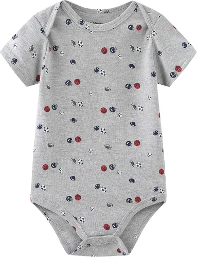 Miniatura 82 de Conjunto de canastilla para bebé, 9 piezas, conjunto de mamelucos y pantalones, conjunto de regalo unisex para bebé