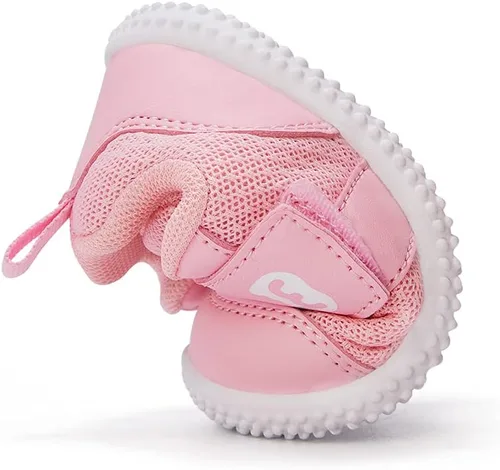 Miniatura 4 de BMCiTYBM Zapatos para caminar de malla transpirable para bebés, niños y niñas, ligeros, antideslizantes, para primeros pasos, 6, 9, 12, 18, 24 meses