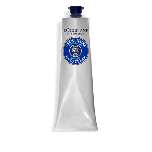 L'OCCITANE Crema de Manos con 20% de Manteca de Karité Orgánica, Nutre y Protege las Manos Secas, de Absorción Rápida, No Grasa, Deja la Piel
