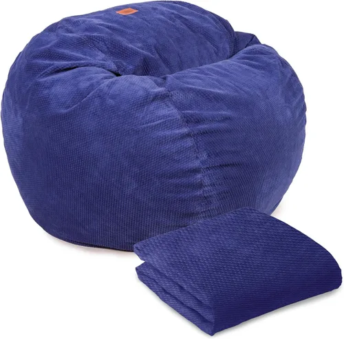 Miniatura 9 de CordaRoy's Funda para puf de felpilla tamaño Queen (el puf se vende por separado), selva tropical