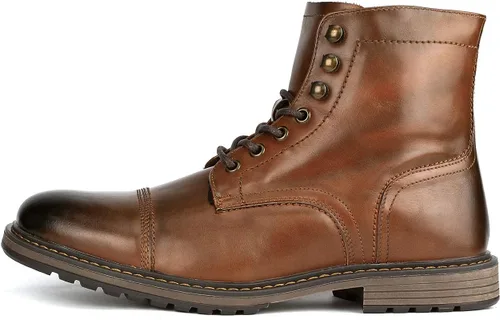 Miniatura 3 de Bruno Marc Botas de motocicleta para hombre, botas de vestir Oxford