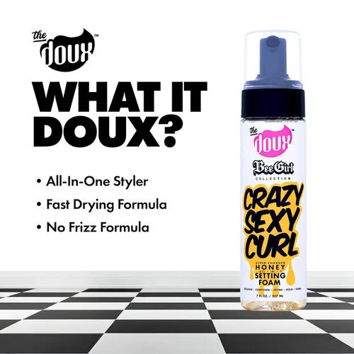 Miniatura 4 de The Doux Get Honey Hair & Scalp Serum para cabello rizado y natural, tratamiento antipicazón con miel, aceite ligero para el cuero cabelludo seco