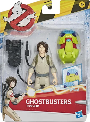Miniatura 4 de Ghostbusters Fright Features - Figura de Trevor con figura interactiva de fantasma y accesorio, juguetes para niños a partir de 4 años, gran regalo