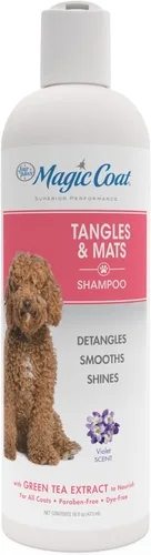 Miniatura 10 de Four Paws Magic Coat - Champú blanqueador blanco brillante para perros con abrillantador Natriance, lavado de perro iluminador, elimina las manchas