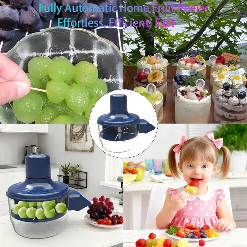 Miniatura 4 de Máquina automática de pelado de uvas, máquina eléctrica de pelado para uvas, pelador automático de ajo y tomate cherry, herramienta removedora