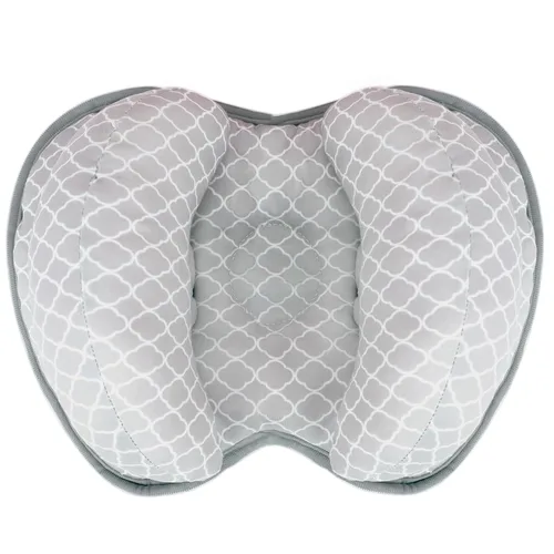 Miniatura 11 de KAKIBLIN Almohada de cabeza para bebé, almohada de cuello de plátano 2 en 1 para bebé, almohadas de cuello para bebés para la silla de paseo, Rosa