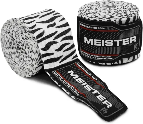 Miniatura 21 de Vendas para mano semielásticas de 180 pulgadas Meister Adult, vendas para MMA (artes marciales mixtas) y boxeo (par) todos