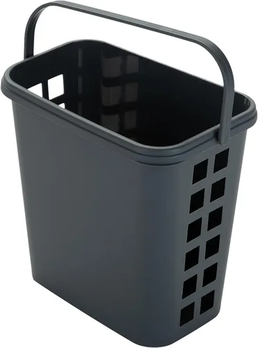 Miniatura 8 de Bath Bliss 2 en 1 portátil, organizador de ducha y baño para champú, acondicionador, jabón y cosméticos, en bolsa de baño gris (26118-GRIS)
