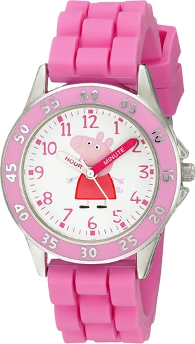 Accutime Kids Nickelodeon Peppa Pig Pink Digital Analog Quartz Wrist Watch Cool Inexpensive Gift Party Favor for Girls Boys Toddlers Adults All Ages