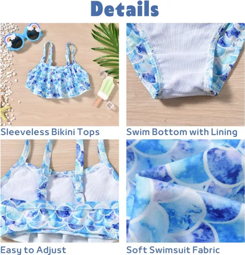 Miniatura 2 de Aalizzwell Bañador para bebé niña