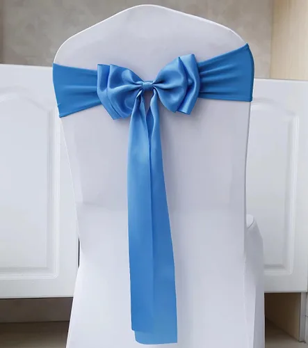 6 bandas elásticas para silla, lazos dobles, bandas de elastano para decoración de bodas, fiestas, cumpleaños, banquetes, suministros de Navidad o