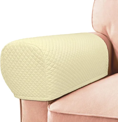 Miniatura 12 de Roytub Fundas para Reposabrazos de Sofá, Fundas para Reposabrazos, Funda Elástica para Reposabrazos para Sofás, Sillón, Sofá de Dos Plazas, Sillón