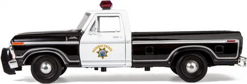 Miniatura 3 de Motormax All Star Toys Exclusive 1979 F-150 California Highway Patrol CHP Police Pickup Truck 1:24 Diecast Law Enforcement Model Car 76987