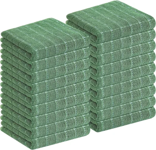 Miniatura 119 de Homaxy Paños de cocina 100% algodón de felpa, toallas de cocina ultra suaves y absorbentes para la cocina, adecuadas para secar y lavar platos