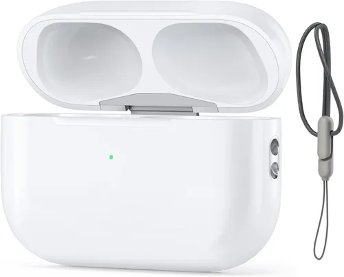 Miniatura 9 de Funda de carga inalámbrica para AirPods Pro 2ª y 1ª, puerto USB-C, repuesto de funda de cargador con botón de sincronización de emparejamiento