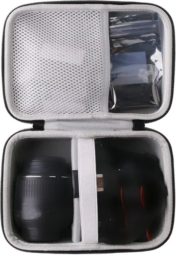 Miniatura 3 de WAIYUCN Funda rígida de transporte compatible con cámaras SLR Canon EOS Rebel T7/Rebel T8i/Rebel T6 REBEL SL3, compatible con cámara SLR