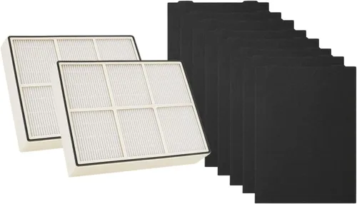 Miniatura 10 de Nispira Filtro HEPA verdadero (pequeño) con 4 filtros de precarbono compatible con los modelos Whirlpool Whispure de purificador de aire AP150