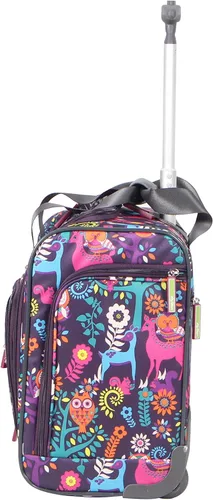 Miniatura 2 de Lily Bloom Designer - Maleta de viaje de 15 pulgadas, para viajes cortos, fin de semana, negocios, equipaje ligero, maleta de 2 ruedas giratorias