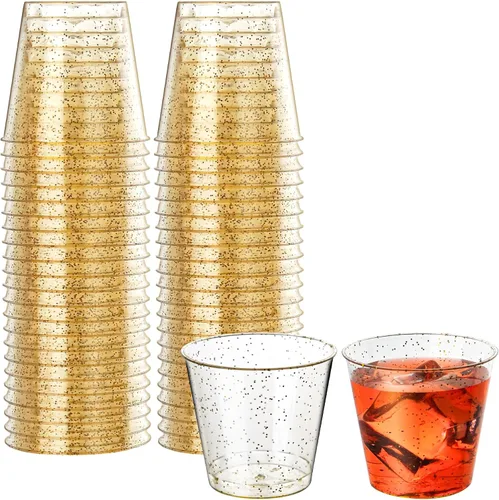 Miniatura 12 de Byvivace 1000 unidades de vasos de chupito de 1 oz de plástico duro transparente - Mini vasos de chupito para Tequila, Whisky, Vodka y Licor, Vaso