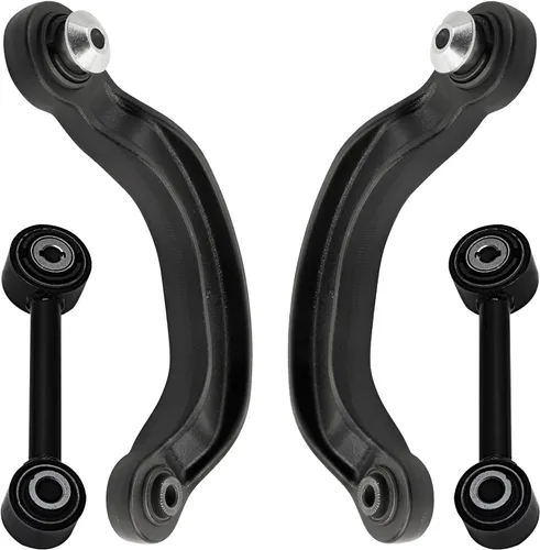 Miniatura 40 de Detroit Axle - Kit de 4 brazos de control delanteros para Ford Mustang 05-10, 2 brazos de control inferiores, 2 puntales 2005 2006 2007 2008 2009