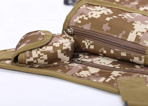 Miniatura 14 de SEALINF Riñonera de lona Riñonera Racing Drop Leg Bag Motocicleta Bolsa al aire libre