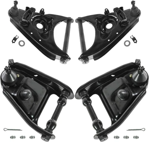 Miniatura 63 de TRQ Brazo de control delantero superior e inferior con rótula juego de 4 piezas compatible con Land Rover Range Rover 2003-2012