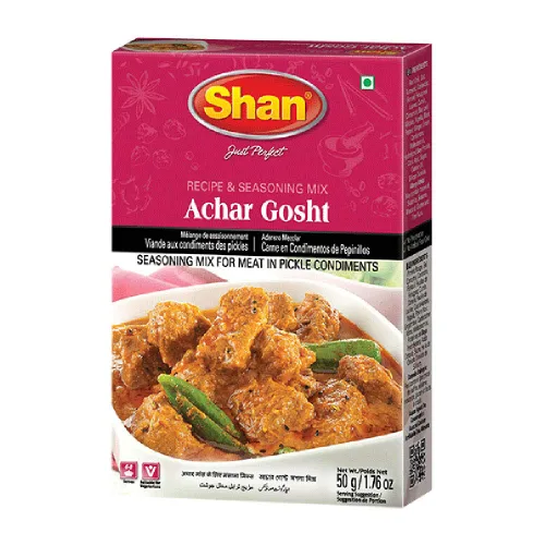 Miniatura 197 de Shan Korma Recipe and Seasoning Mix 1.76 oz (50g) - Spice Powder for Traditional Meat in Yogurt Sauce - Suitable for Vegetarians - Airtight Bag in a