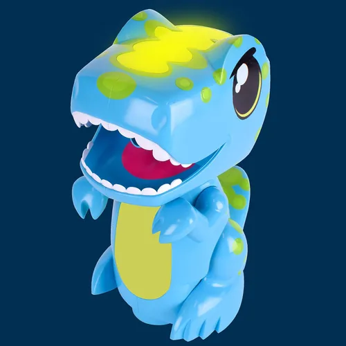 Miniatura 5 de Bump N Go Dino - Soplador de burbujas en movimiento para niños, luces y sonidos, burbujas de dinosaurio, giros y movimientos, juguete exterior